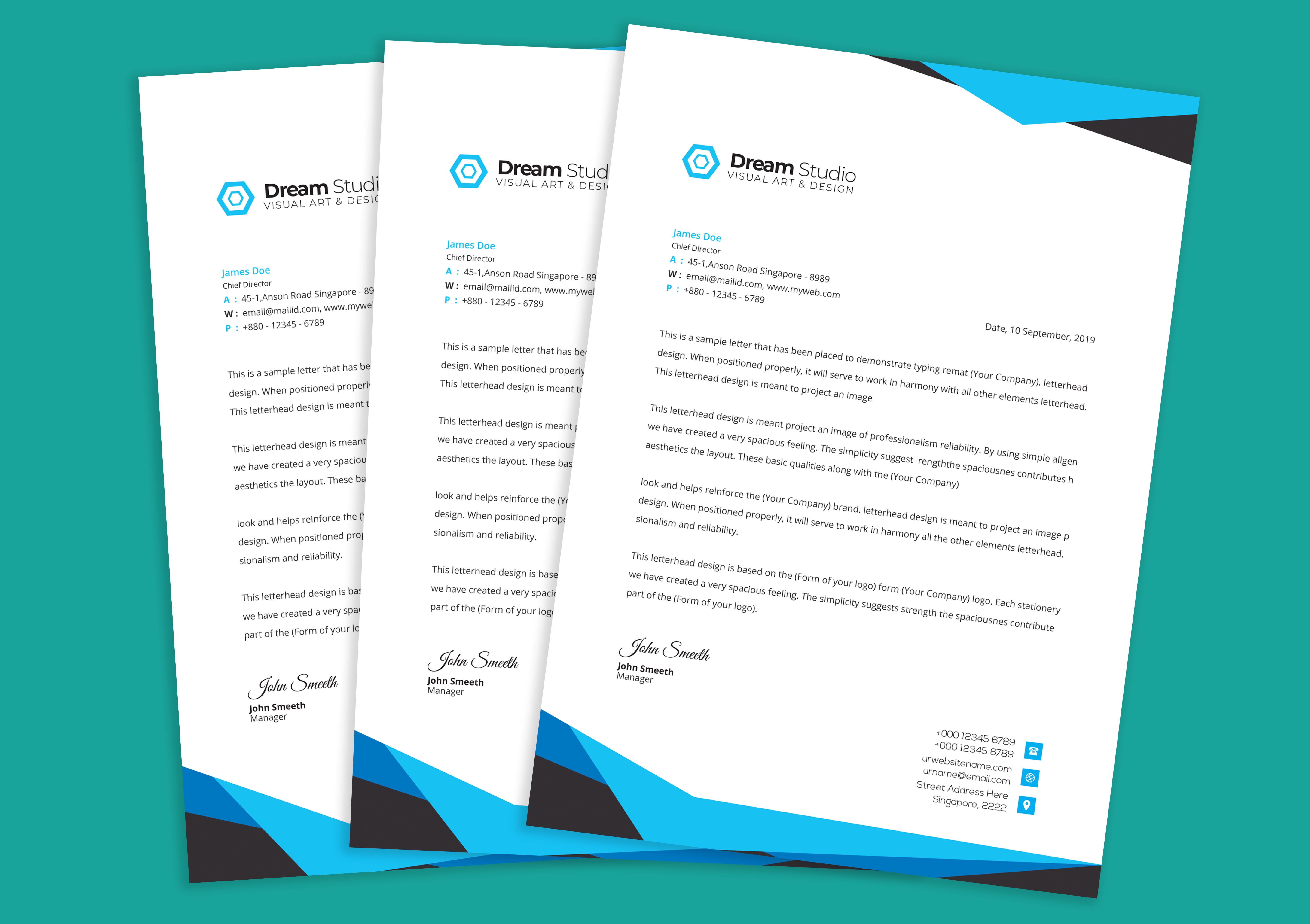 Business stationery