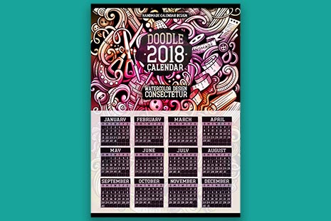 Calendars ‐ stapled
