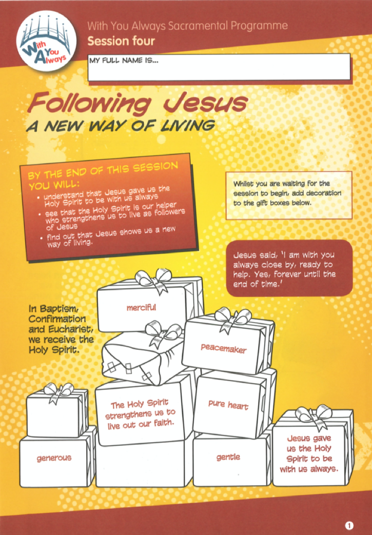 Children's Leaflet Session Four