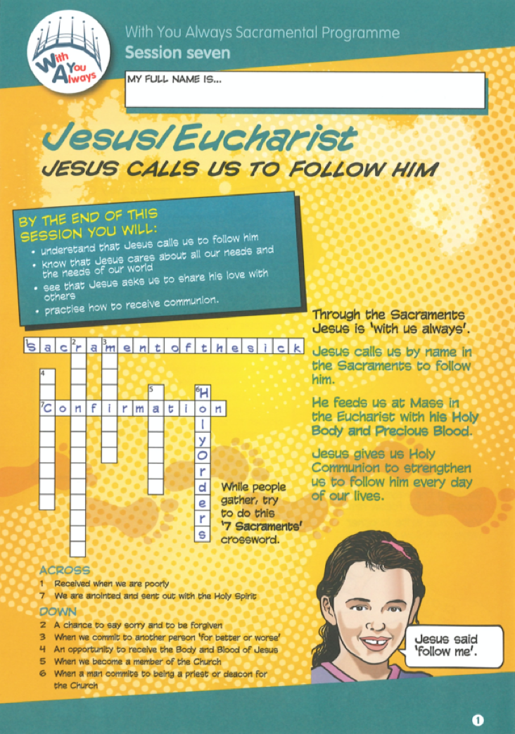 Children's Leaflet Session Seven