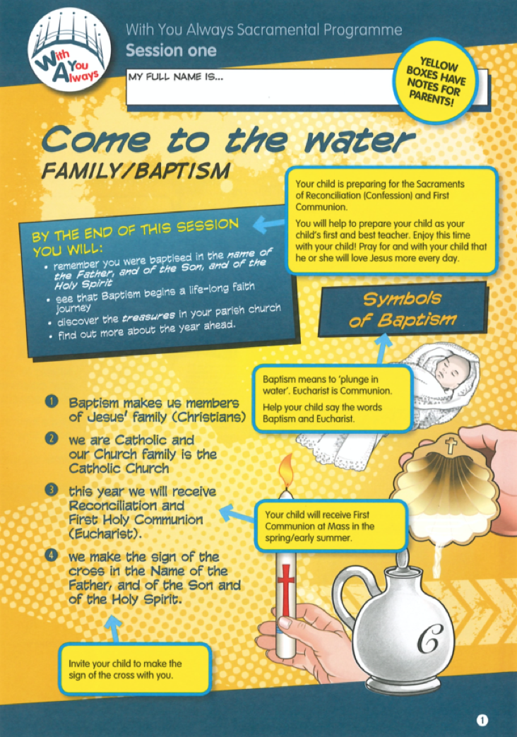 Parent's Leaflet Session One